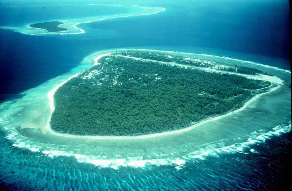 Laguna oceánica o atolón