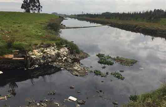 Contaminación en el Río Bogotá