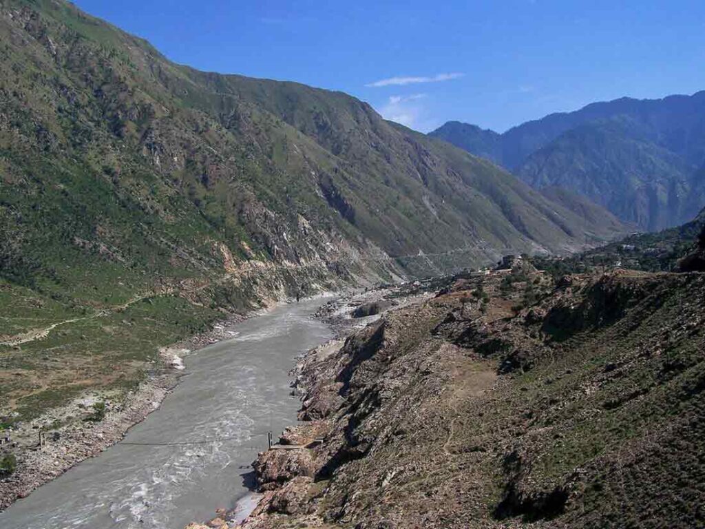 Río Indo, Pakistán