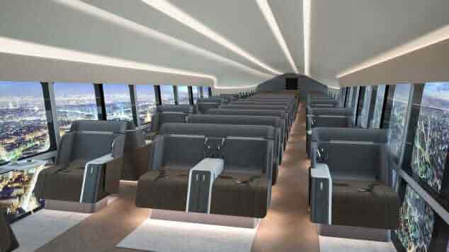 Diseño interior del Airlander 10